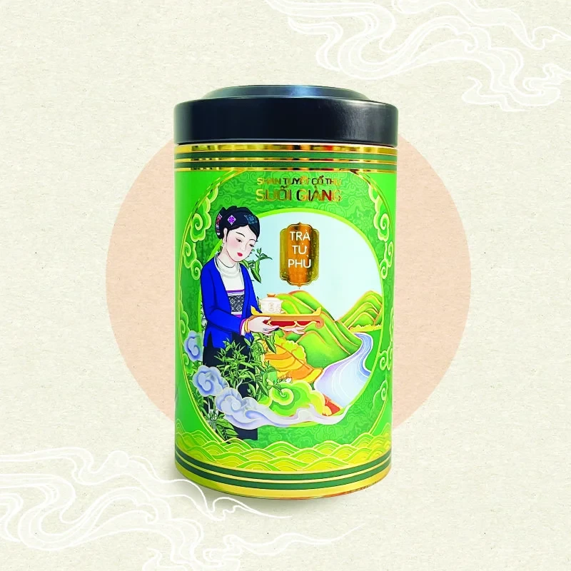 ASEAN Sugi Tea: Trà Tứ Phủ - Diệp trà Shan tuyết cổ thụ 50g