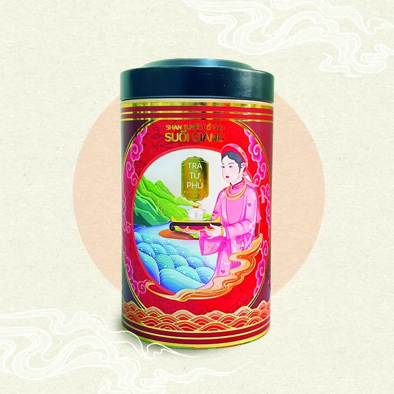 ASEAN Sugi Tea: Trà Tứ Phủ - Hồng trà Shan tuyết cổ thụ 50g