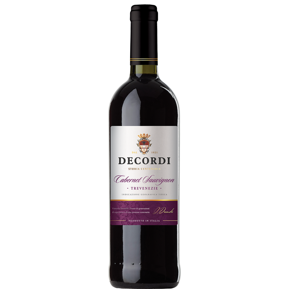 Decordi Cabernet Sauvignon IGT 0,75lt, Vang đỏ 11,5%