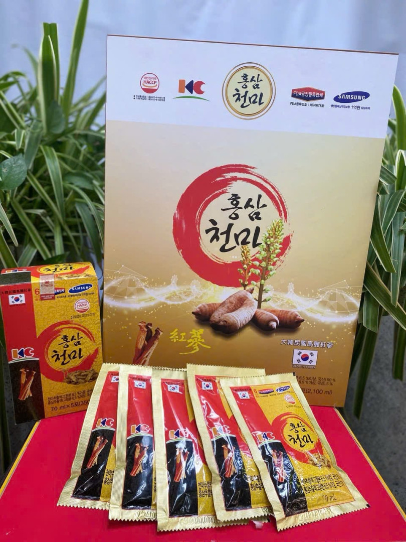 Hồng sâm và Thiên ma Sinsunim