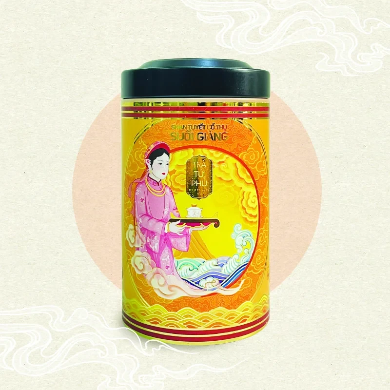 ASEAN Sugi Tea: Trà Tứ Phủ - Hoàng trà Shan tuyết cổ thụ 50g