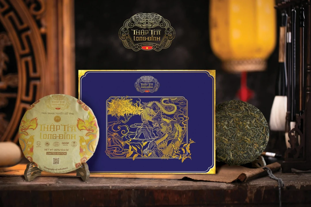 ASEAN Sugi Tea: Bánh trà - Thập Trà Long Đỉnh